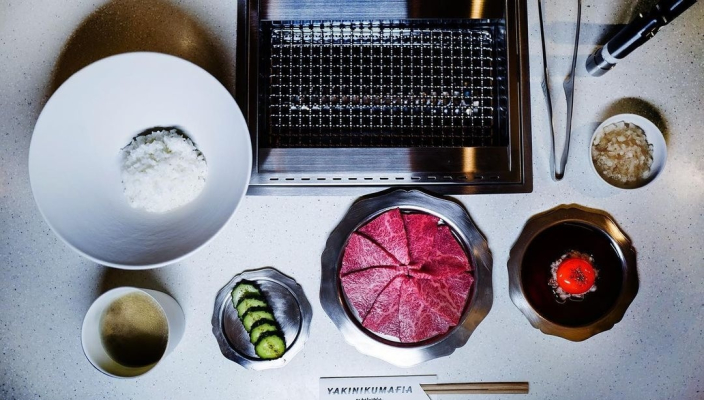 2023燒肉定食推介 3. 尾崎和牛 Omakase體驗：Yakinikumafia直譯為和牛黑手黨的Wagyumafia是以頂級和牛料理聞名海外的人氣餐廳，而Yakinikumafia則是餐廳所開設